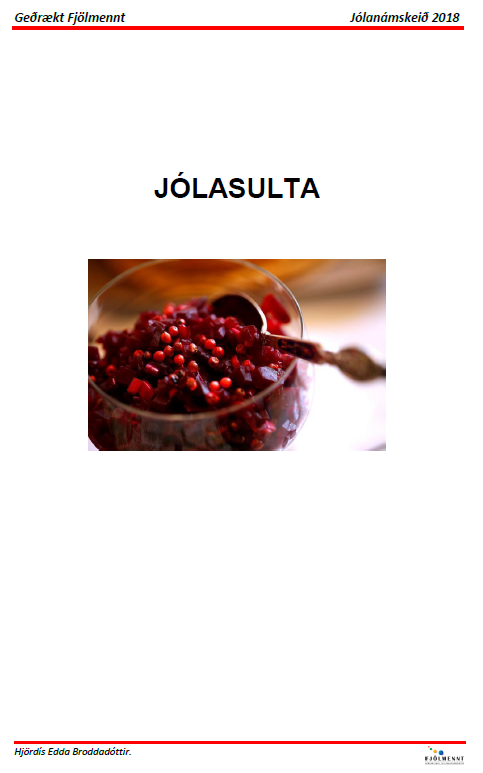 Jólasulta