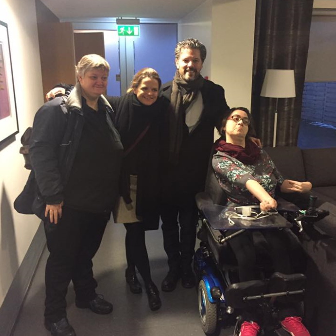 Borgarstjórinn í Reykjavík kynnir sér ferðaþjónustu fatlaðra.