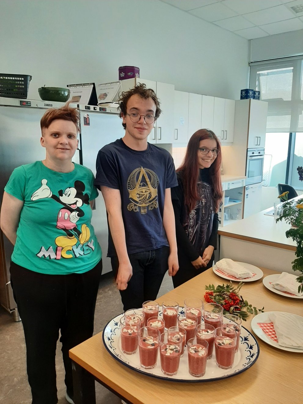 Dagný, Ýmir og Alexandra reiða fram rétti dagsins