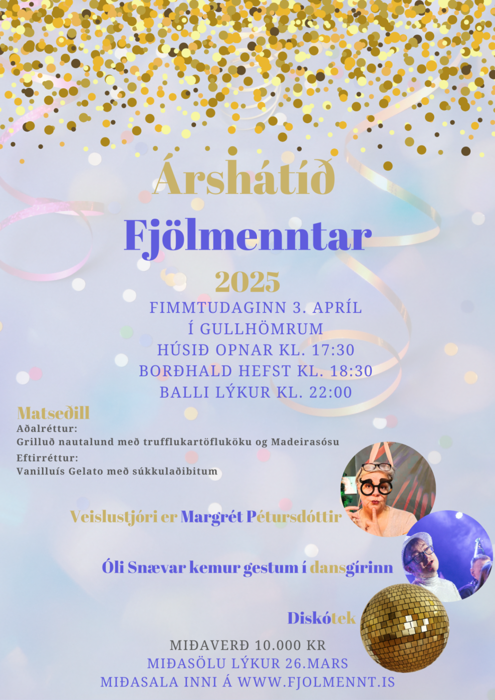 Árshátíð vor 2025