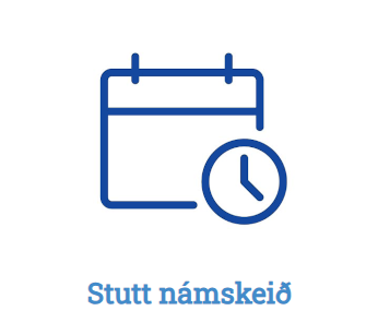Opið fyrir umsóknir á stutt námskeið