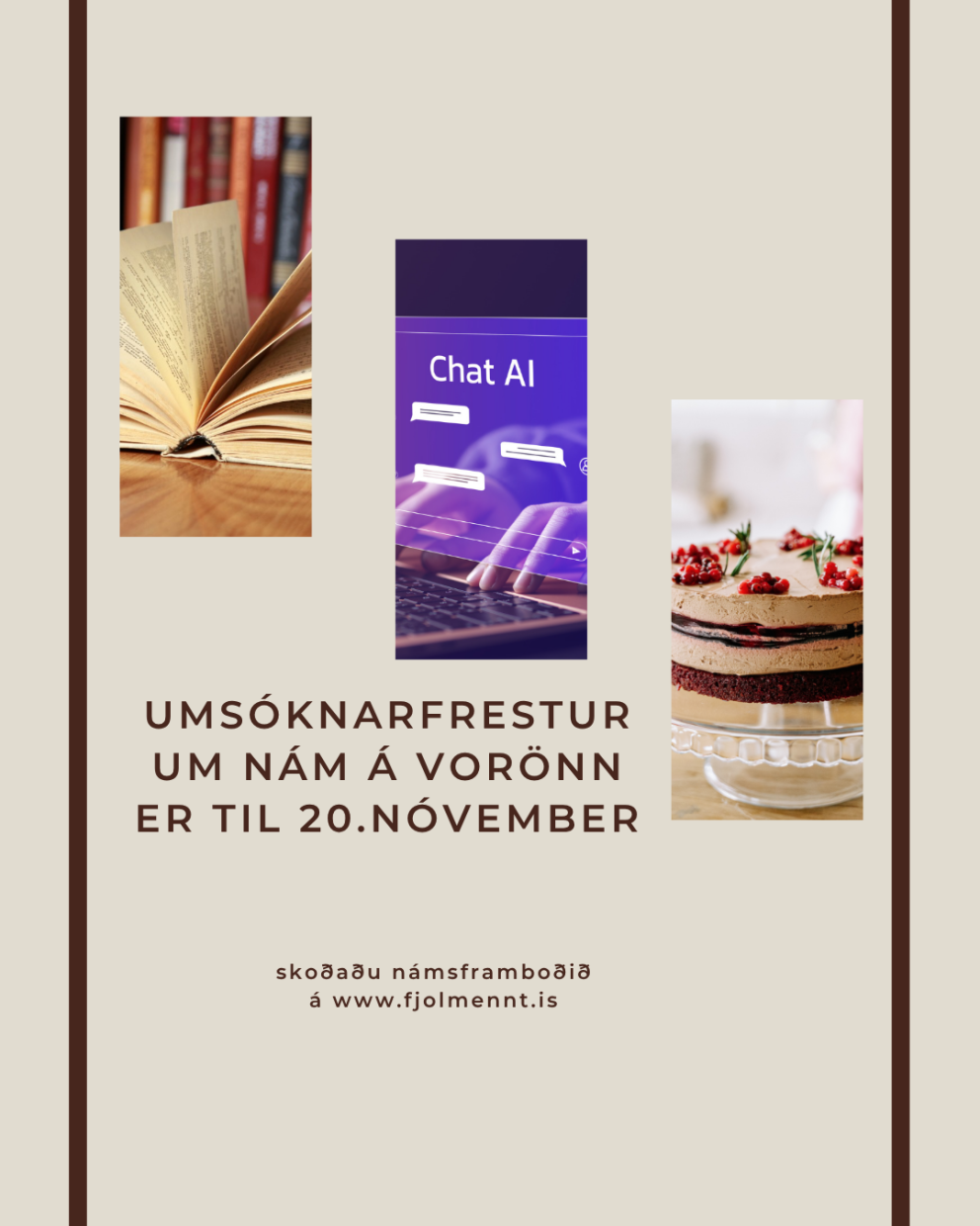 Opið fyrir umsóknir!