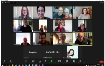 Frá fjarfundi aðildaríkjanna.