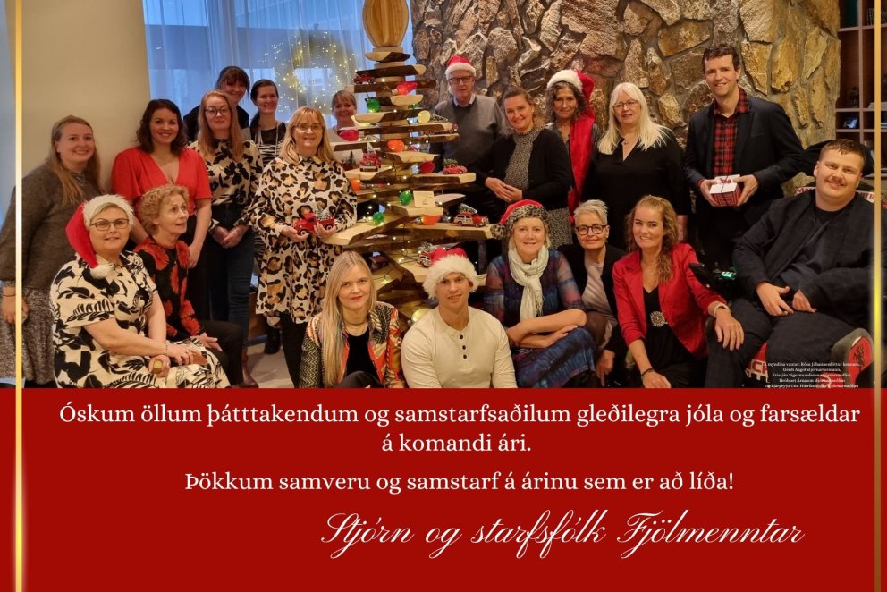 Jólakort Fjölmenntar 2023