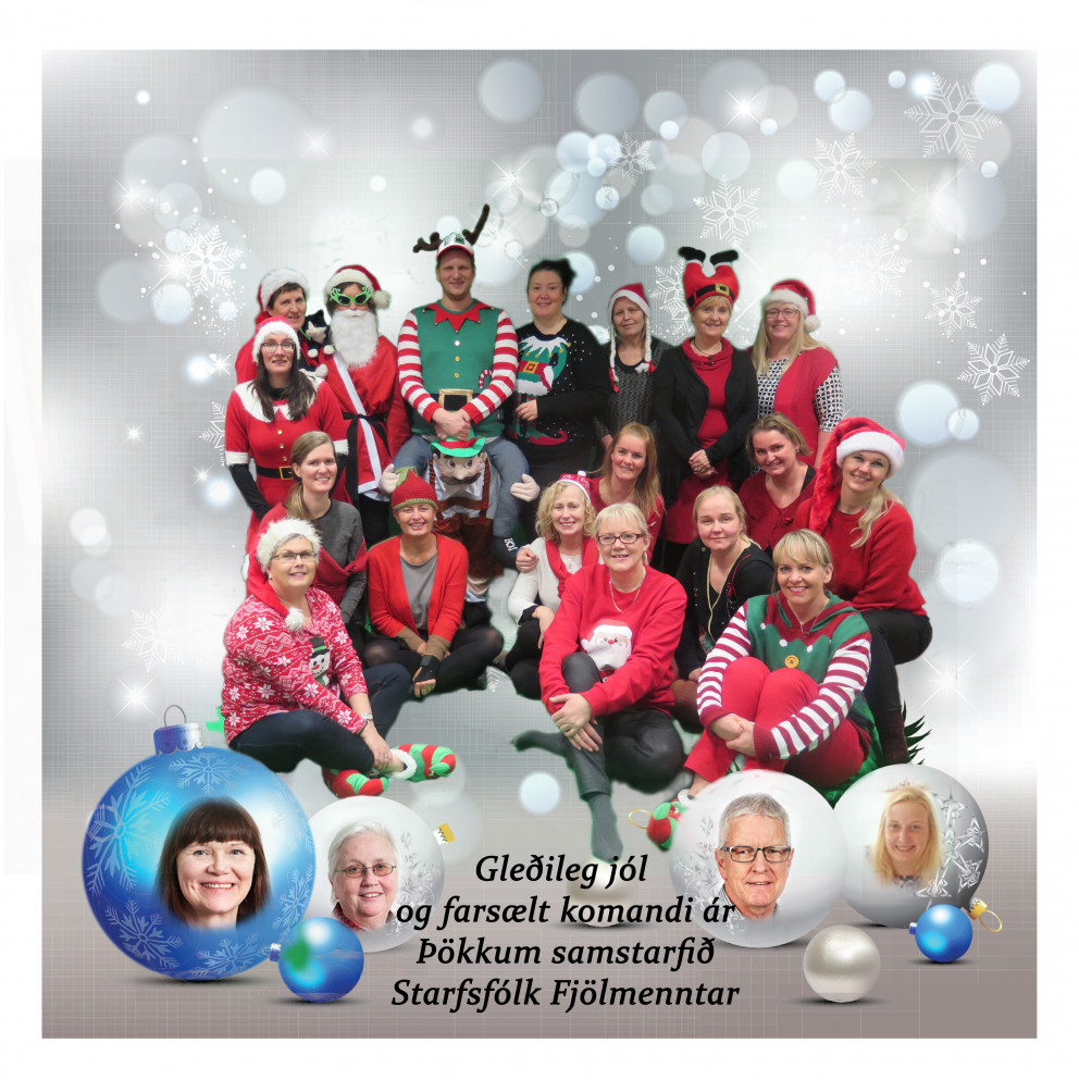 Gleðileg jól 
starfsmenn Fjölmenntar