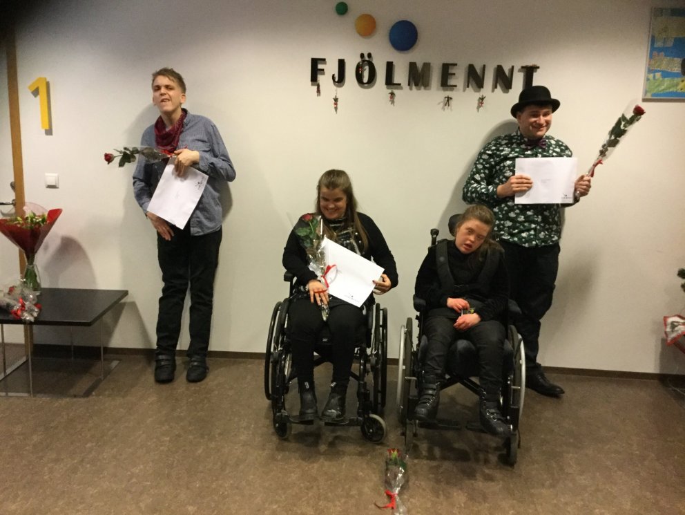 Útskrift á listnámsbraut