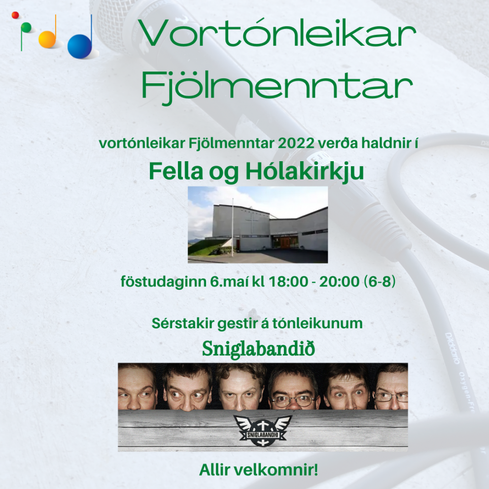 Vortónleikar Fjölmenntar