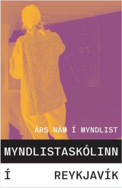 Auglýsing fyrir eins árs nám í Myndlistarskólanum í Reykjavík