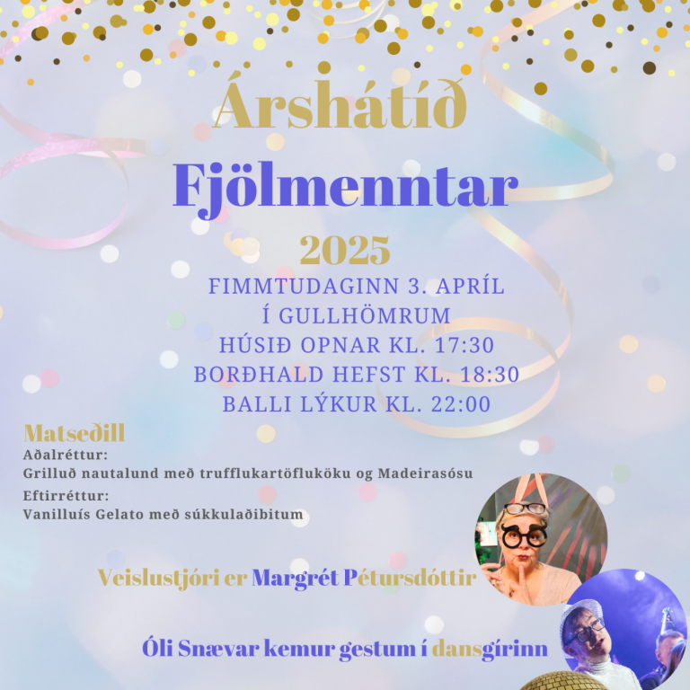 Árshátíð vor 2025