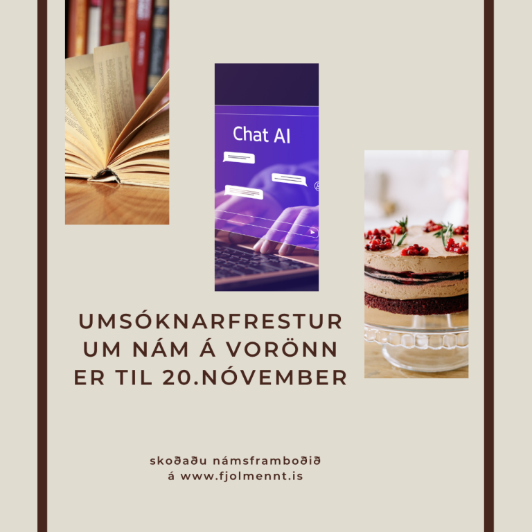 Opið fyrir umsóknir!