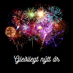Gleðilegt nýtt ár!