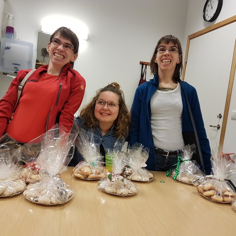 Hulda Guðný, Guðrún Sara og Kristín Martha.