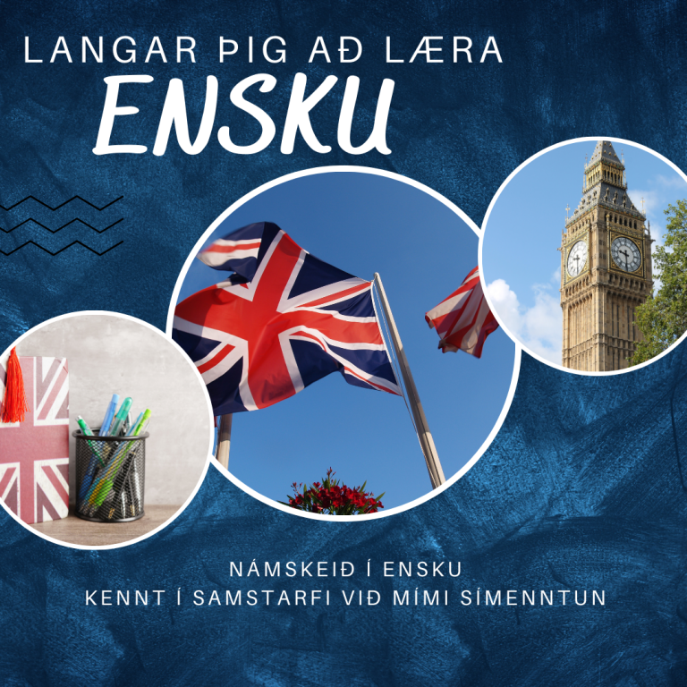 enskunámskeið í samstarfi við Mími
